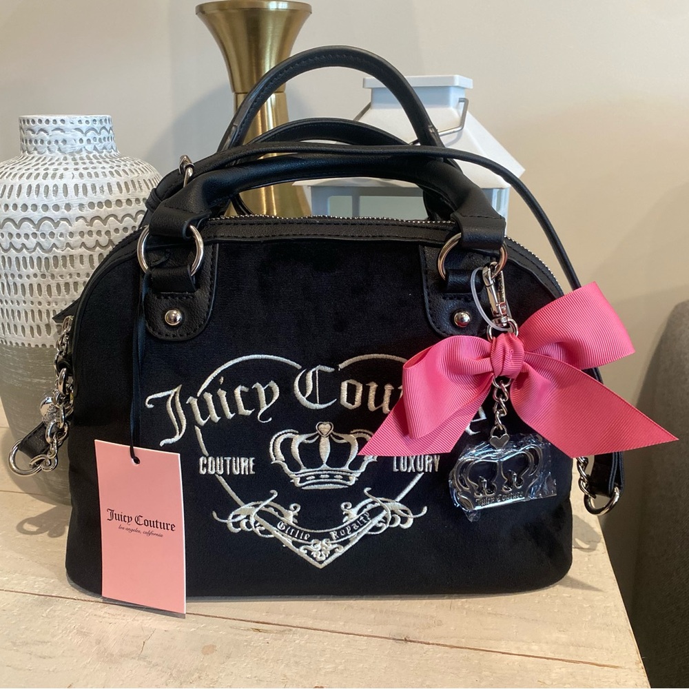 NWT Juicy Couture Girlie Royalty Satchel